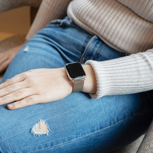 Apple Watch Ultra Milanese Strap (Champagne)