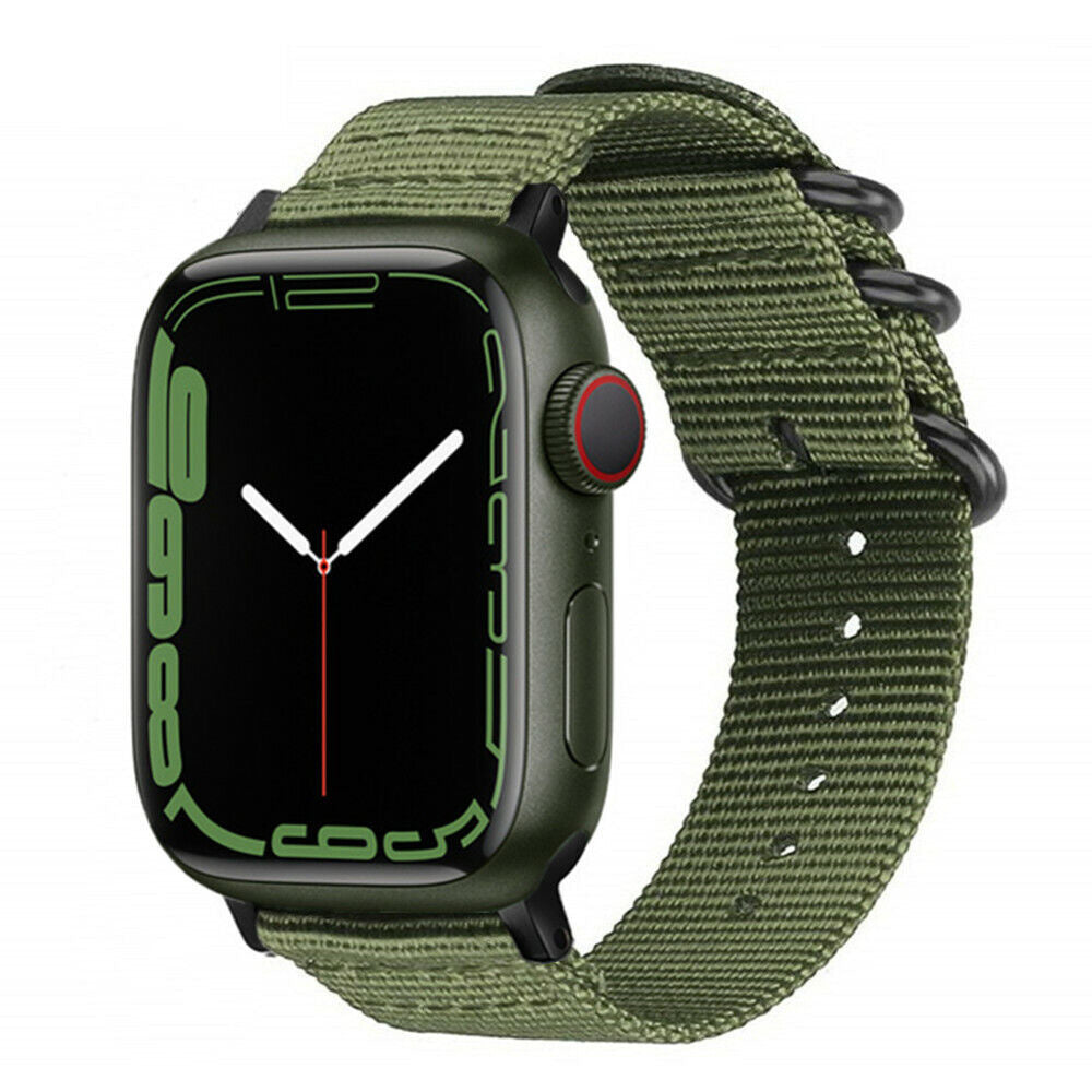 apple-nylon-gesp-band-groen