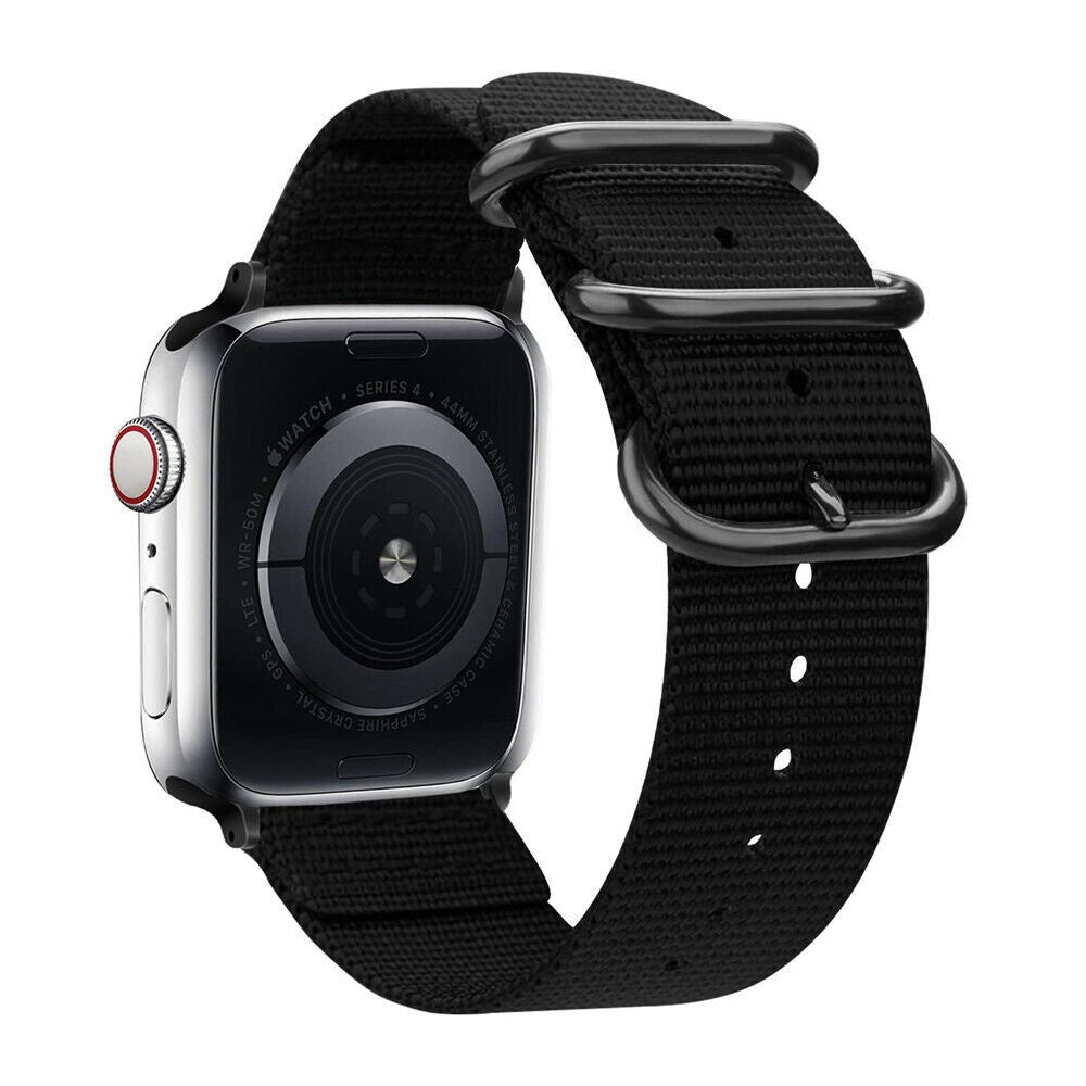 apple-nylon-gesp-band-zwart-1