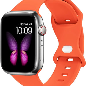 Apple Watch Silicone Strap Classic (Orange)