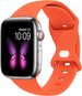 Apple Watch Silicone Strap Classic (Orange)