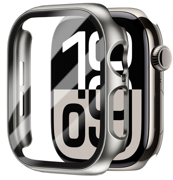 Apple Watch 10 Hard Case with Glass (Titanium Slate)