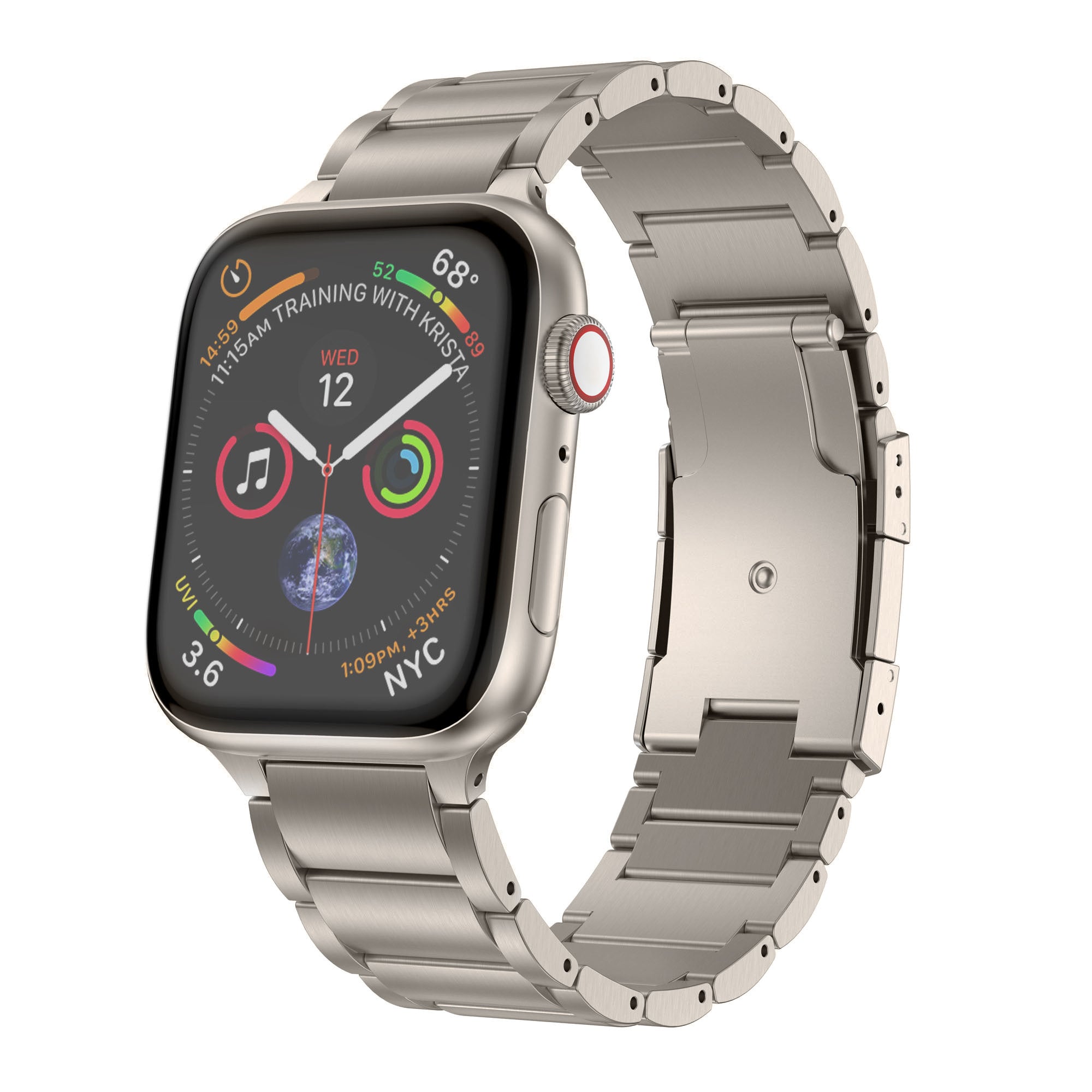 Apple Watch Titanium Strap (Titanium) - Main Image