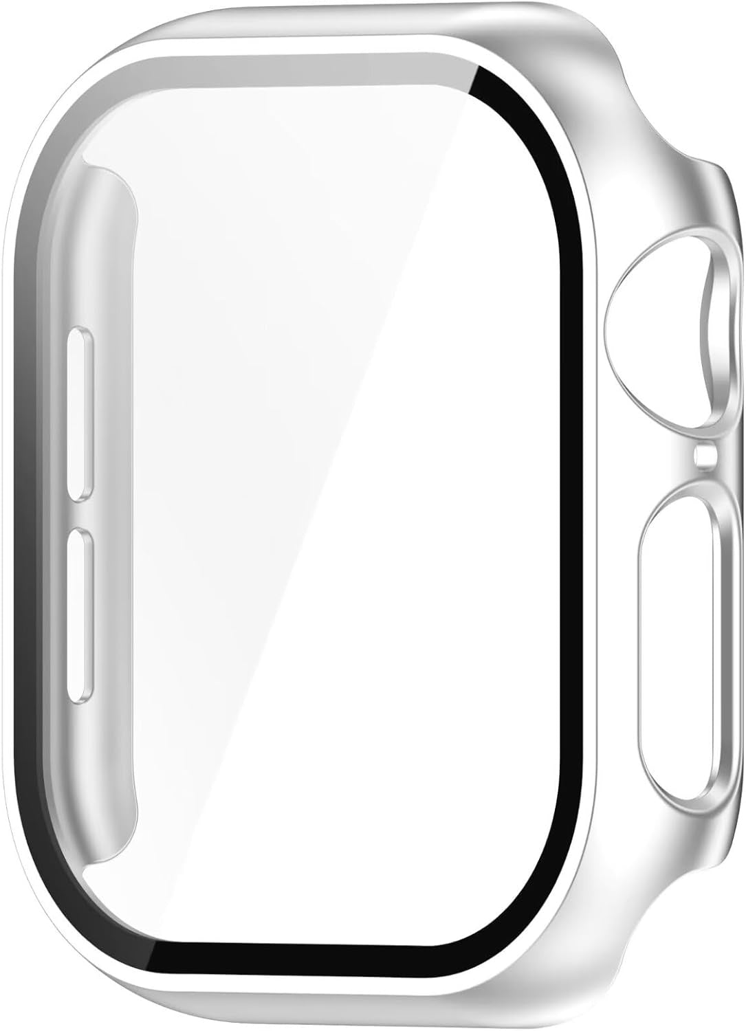 Apple Watch 10 Hard Case with Glass (Silver)