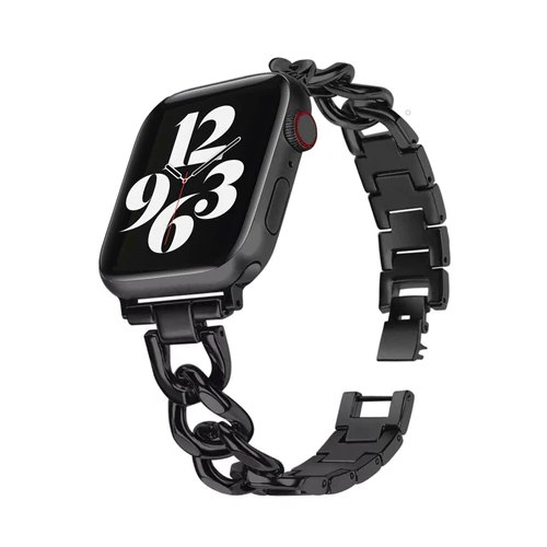 apple-watch-chain-bandje-zwart