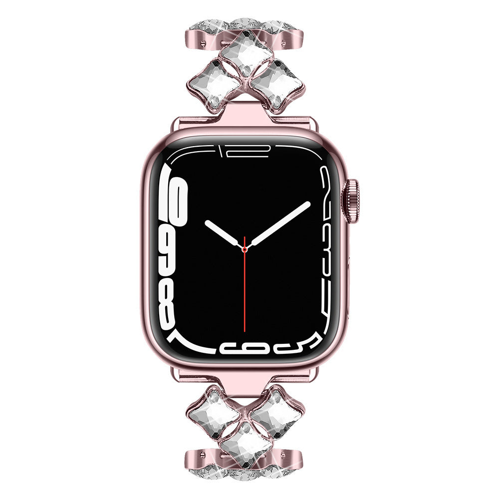 apple-watch-diamant-bandje-roze