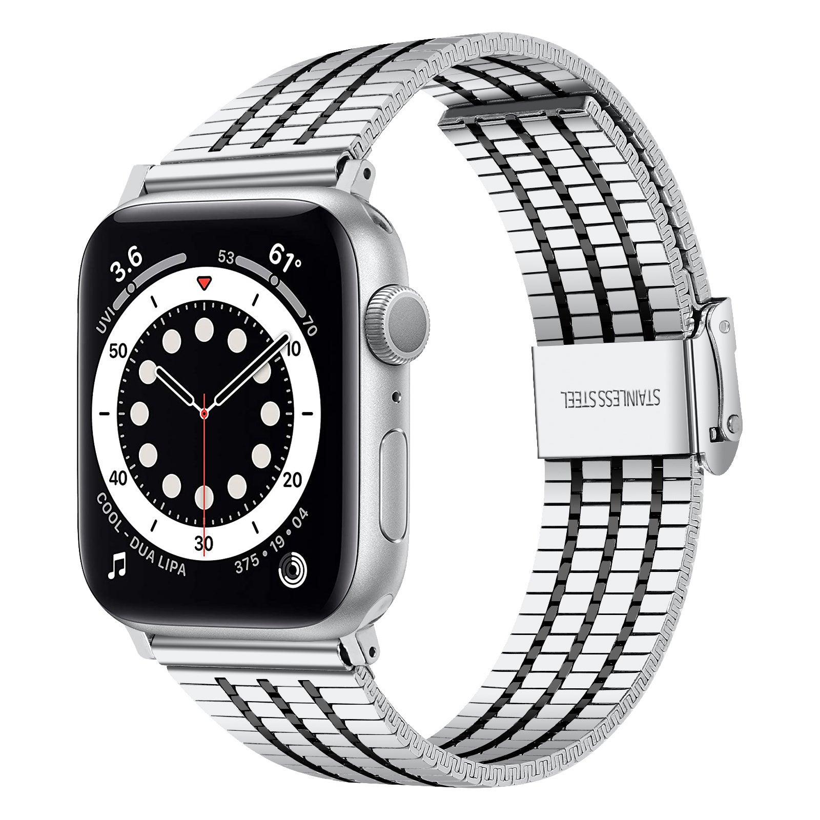 apple-watch-edelstahlarmband-silber-schwarz