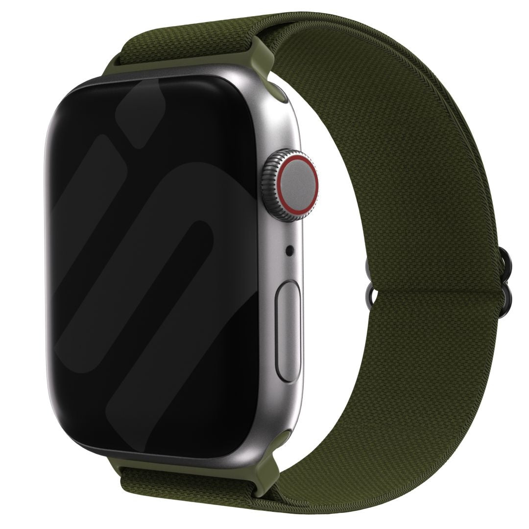 Apple Watch _ Elastic _ 1080x1080 _ Donkergroen _ 02