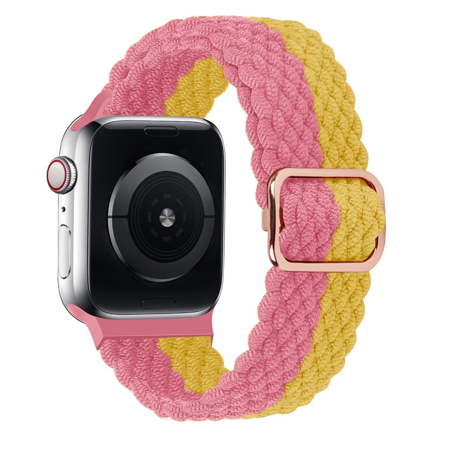 apple-watch-geweven-bandje-roze-geel-1