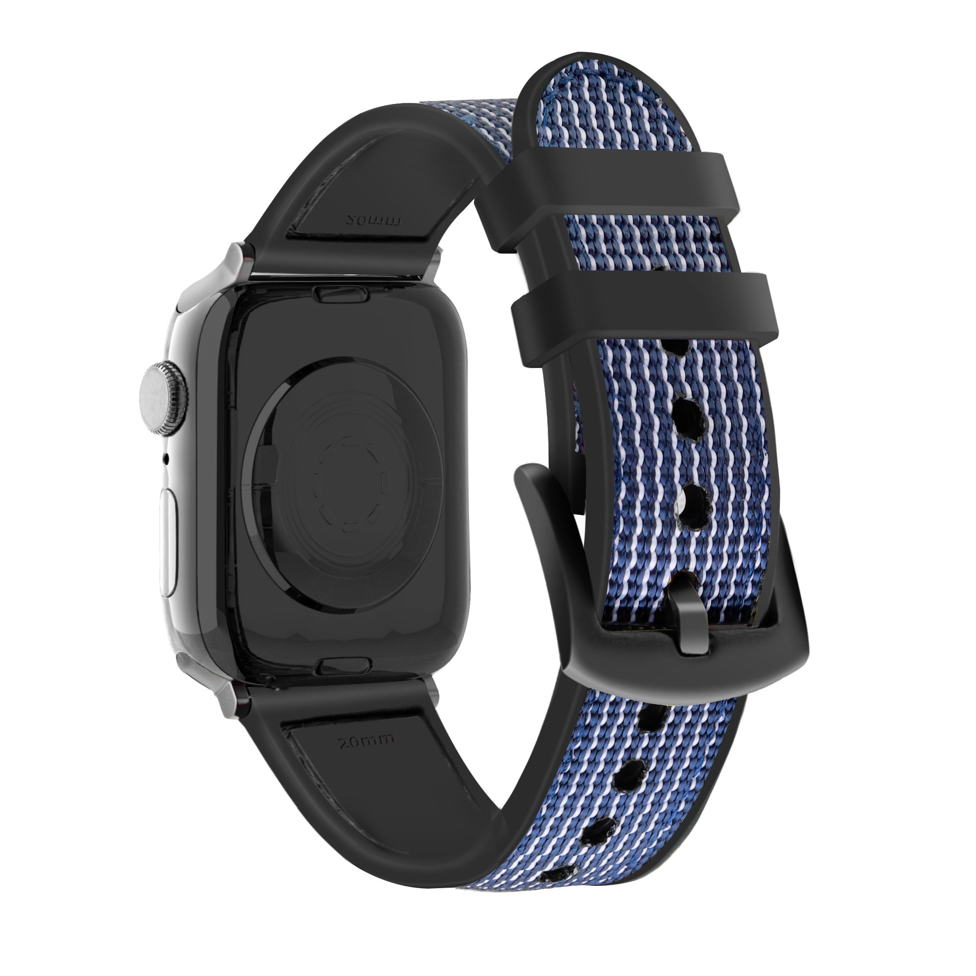 apple-watch-hybridarmband-nylon-blau