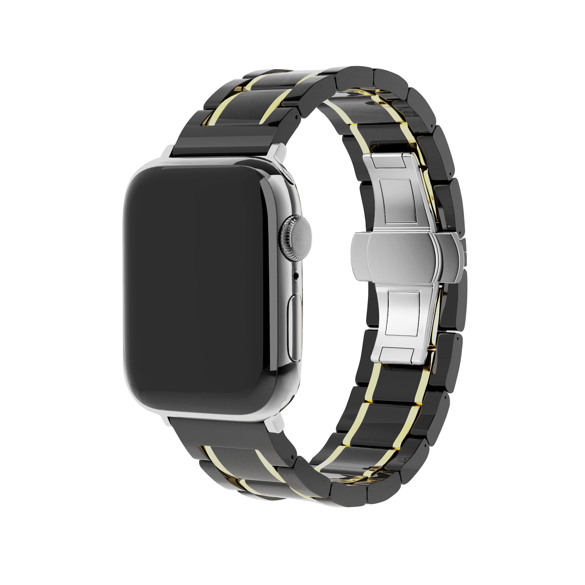 apple-watch-keramik-stahlarmband-schwarz-gold