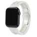 Apple Watch Ceramic/Steel Strap (White/Gold)