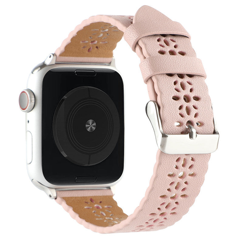 apple-watch-leren-band-patroon-roze-1