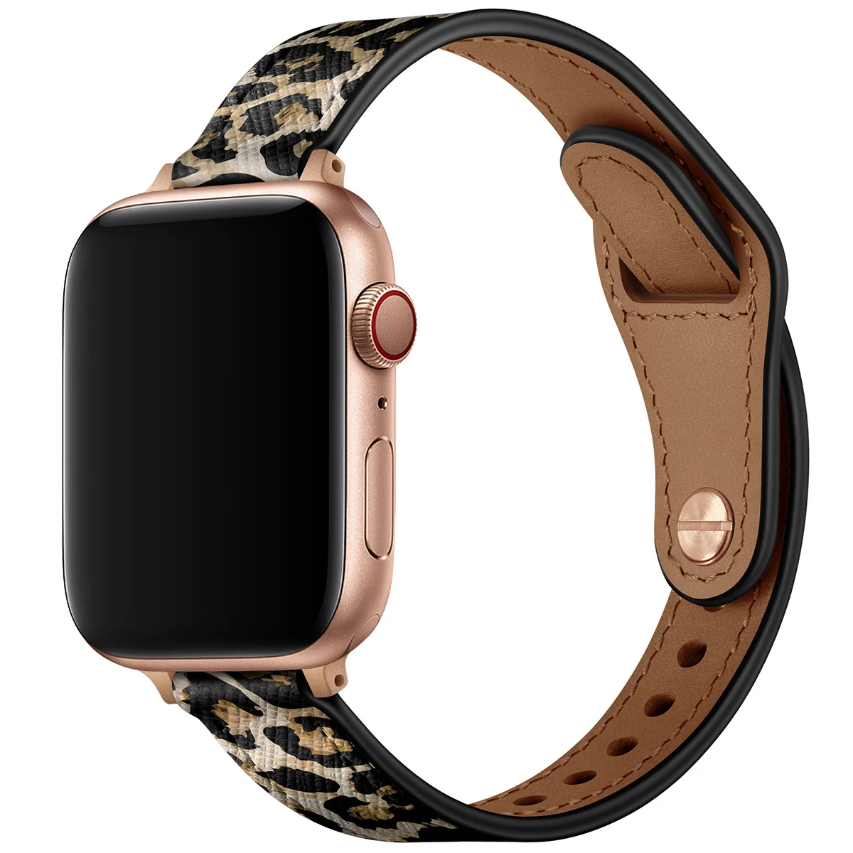 apple-watch-leren-leopard-bandje