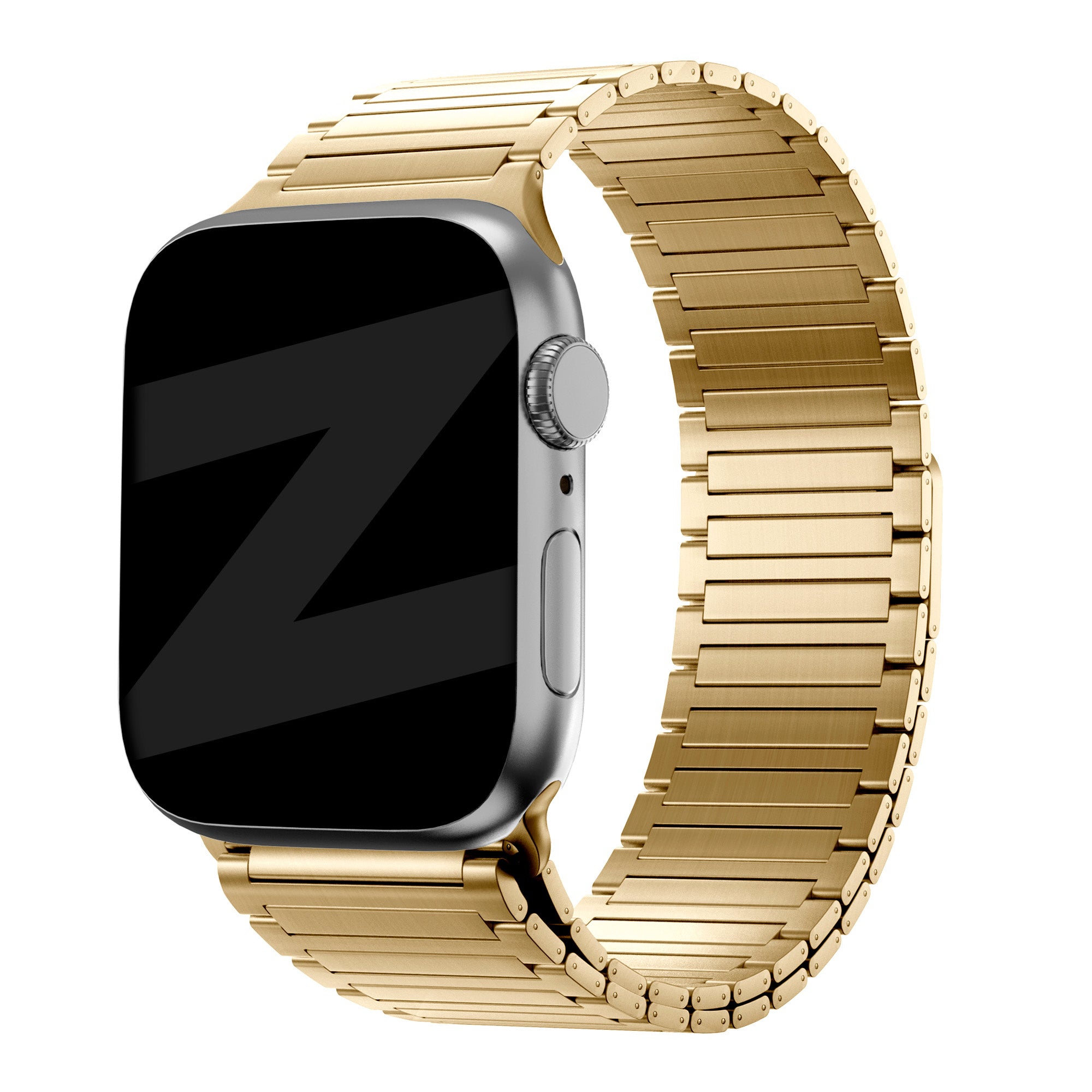 apple watch link bandje  goud