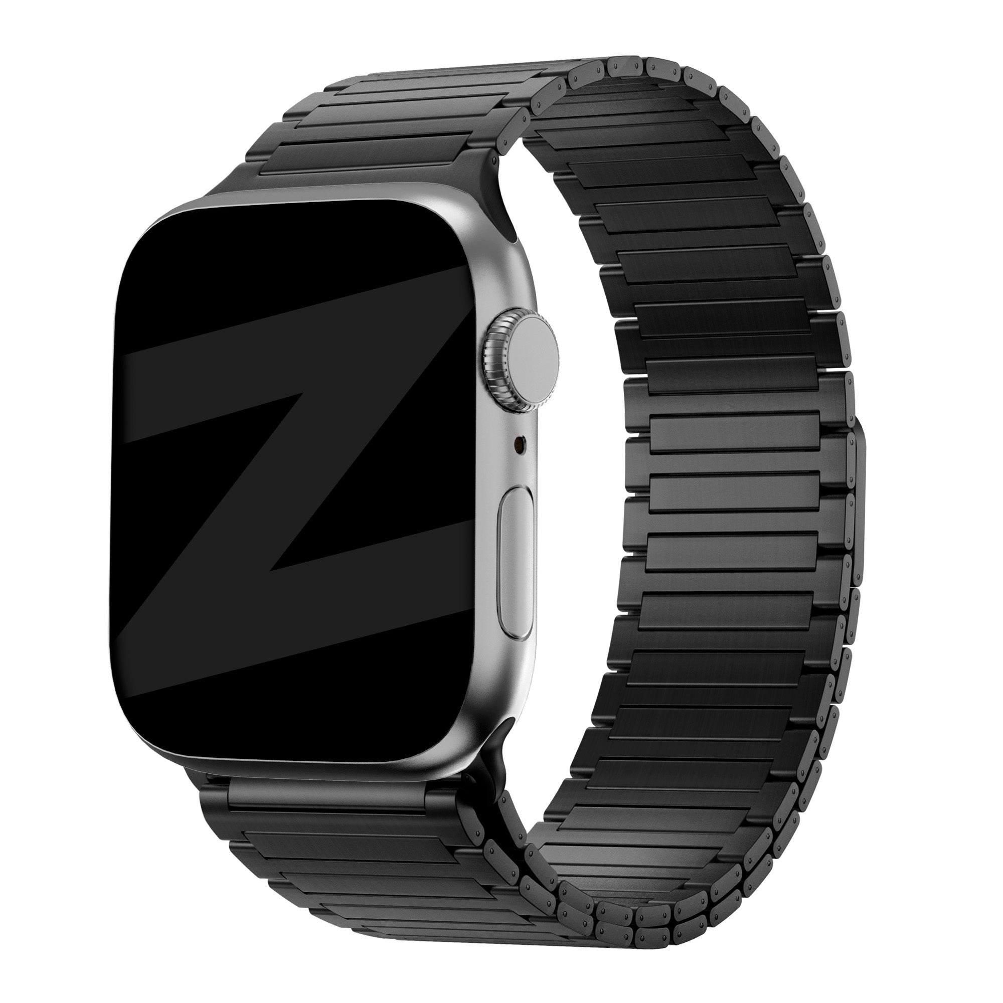 apple watch link bandje zwart