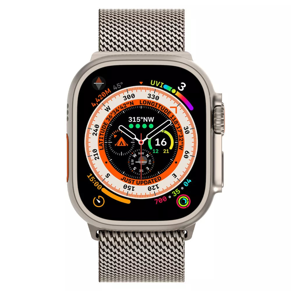 Apple Watch Titanium Milanese Band (Titanium)