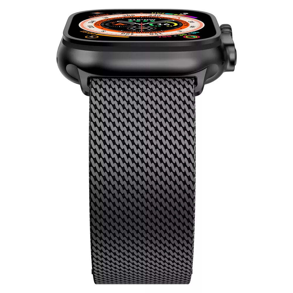 Apple Watch Titanium Milanese Bracelet (Black)