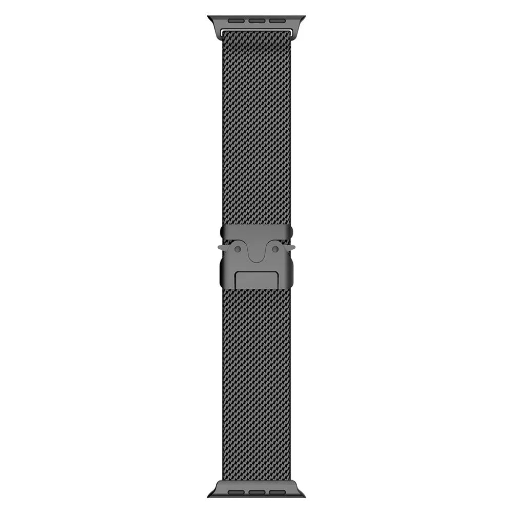 Apple Watch Titanium Milanese Strap (Black)