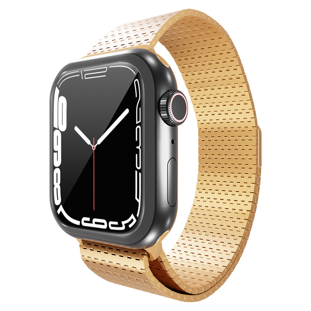 Apple Watch Metal Mesh Strap (Rose Gold)