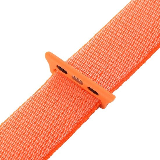 apple watch nylon band oranje 2