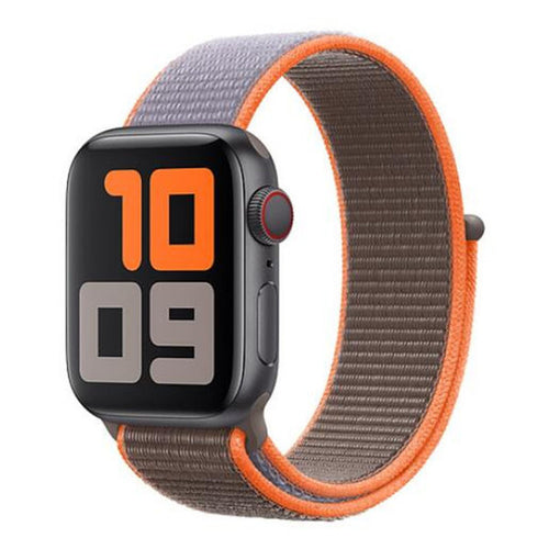 apple-watch-nylonarmband-braun-orange