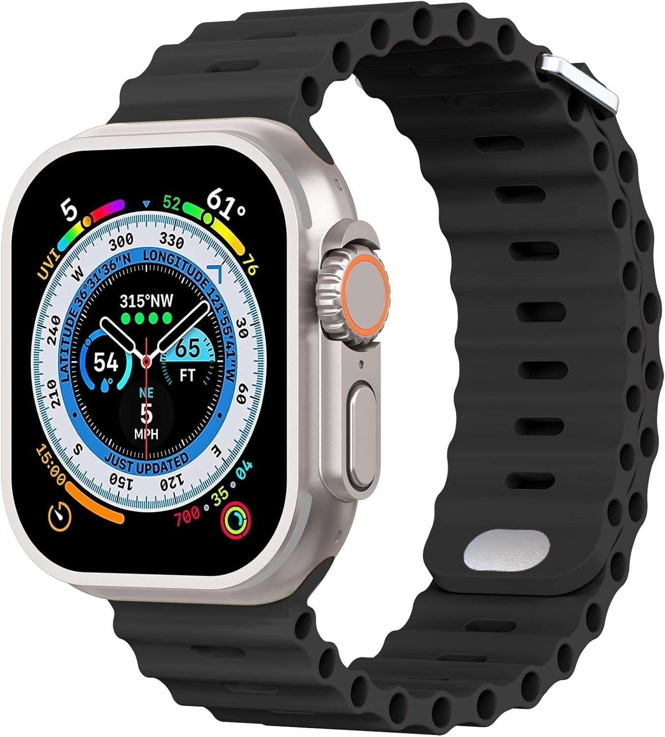 apple-watch-ocean-band-zwart