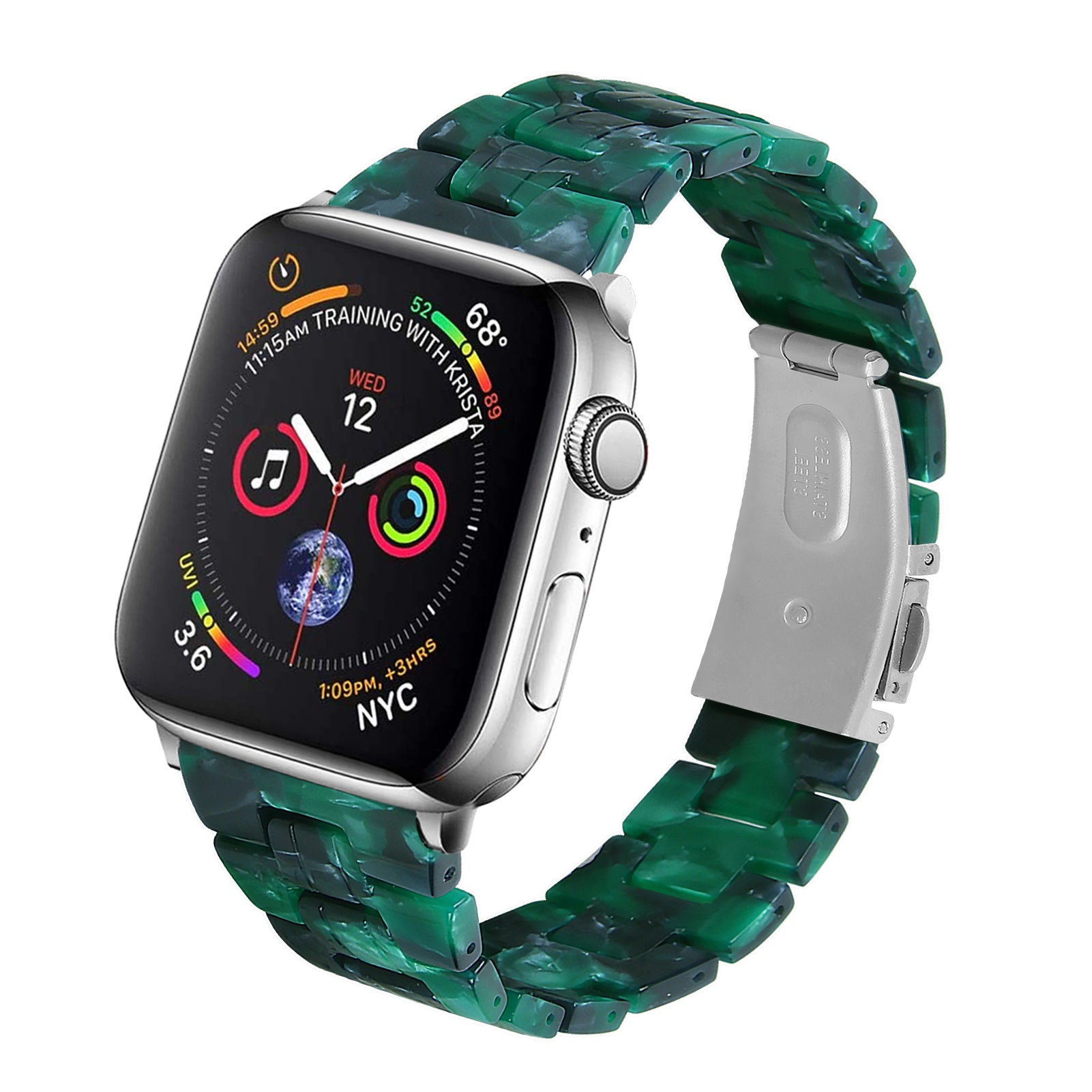 apple-watch-resin-band-groen