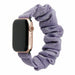 Apple Watch Scrunchie Strap (Shiny Purple)