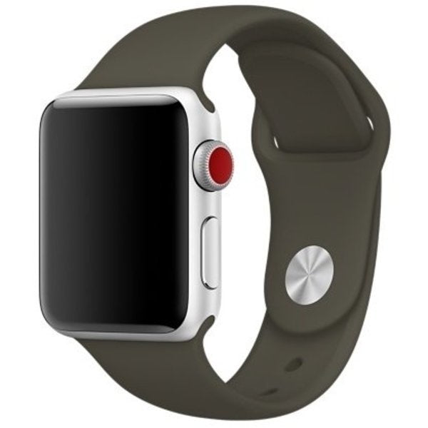 apple-watch-silikonarmband-dunkelgruen