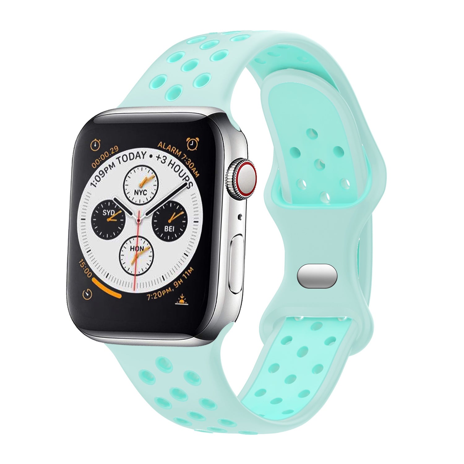 apple-watch-sport-bandje-turquoise