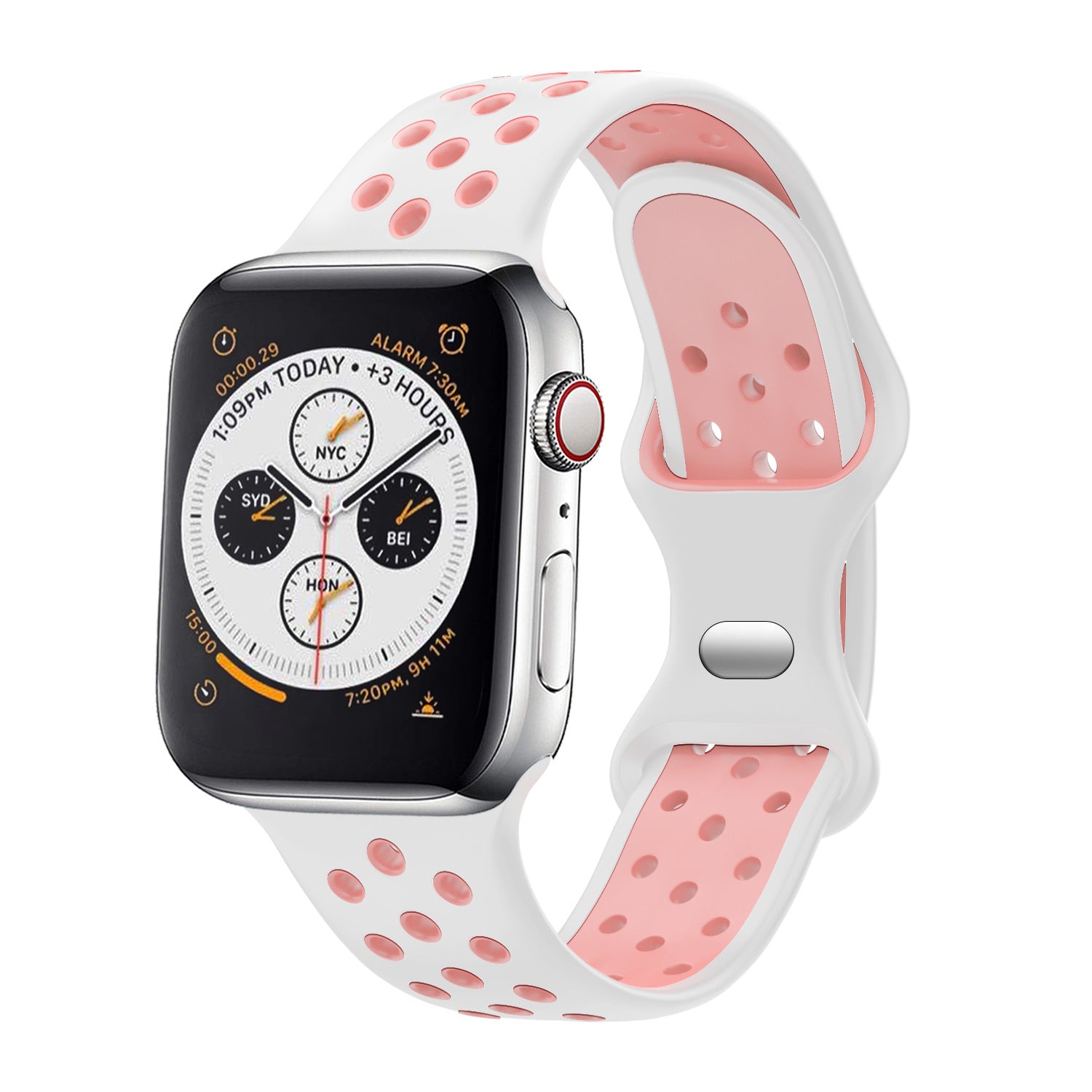 apple-watch-sport-bandje-wit-roze