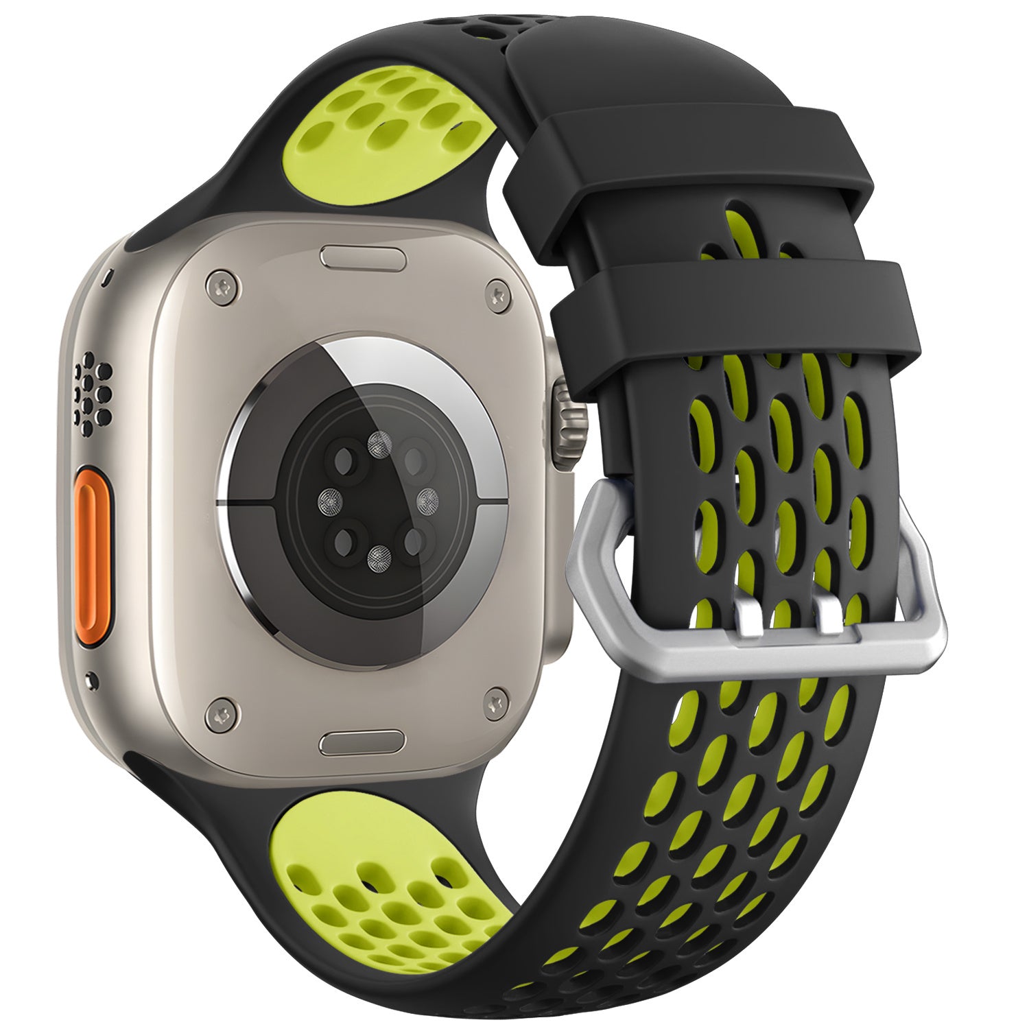 apple-watch-sport-gesp-bandje-zwart-geel-1