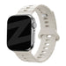 Bandz Apple Watch Silicone Strap 'Single Link' (Starlight)