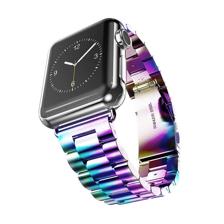 apple-watch-stalen-band-regenboog