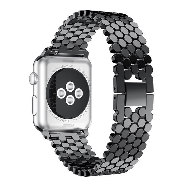 apple-watch-stalen-vis-band-zwart-2