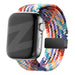 Bandz Apple Watch Braided Nylon Strap with P-Buckle (Rainbow)
