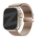 Bandz Apple Watch Milanese Loop Strap with P-Buckle (Rose Gold)