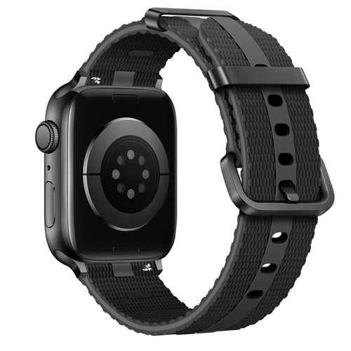 Apple Watch Silicone Active Strap (Black)