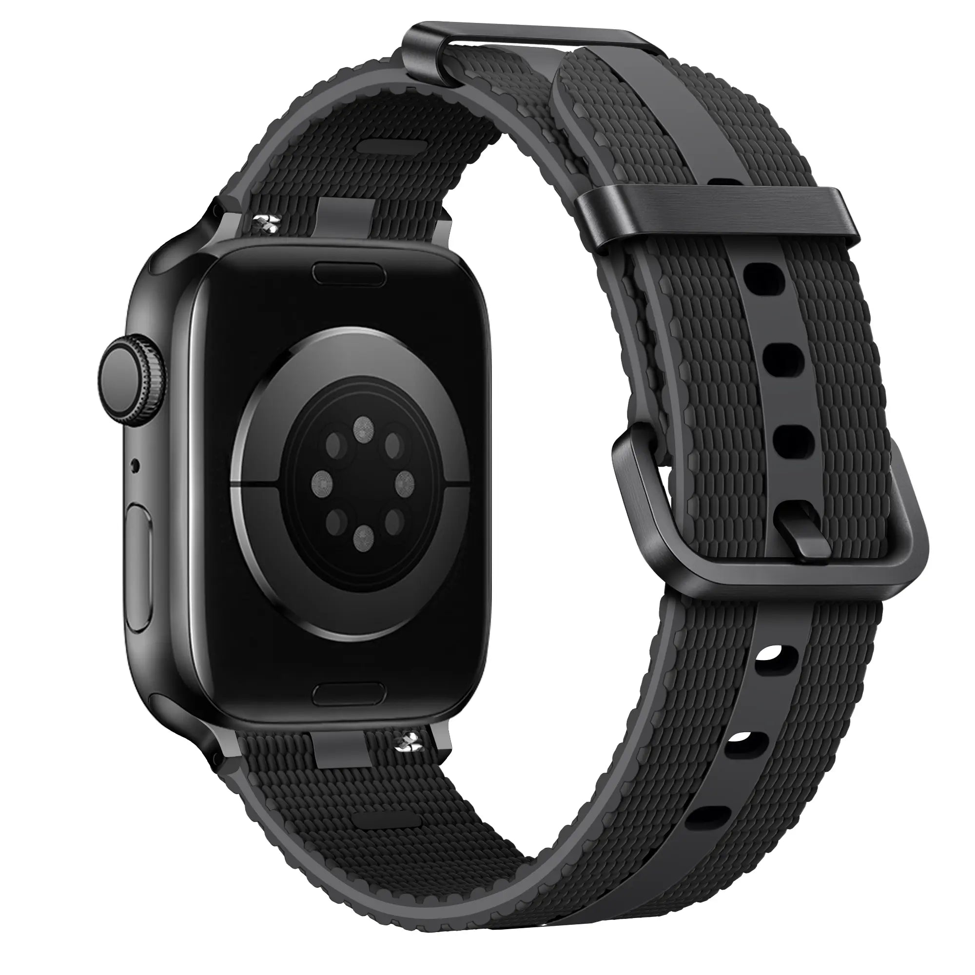 Apple Watch Silicone Active Strap (Black)