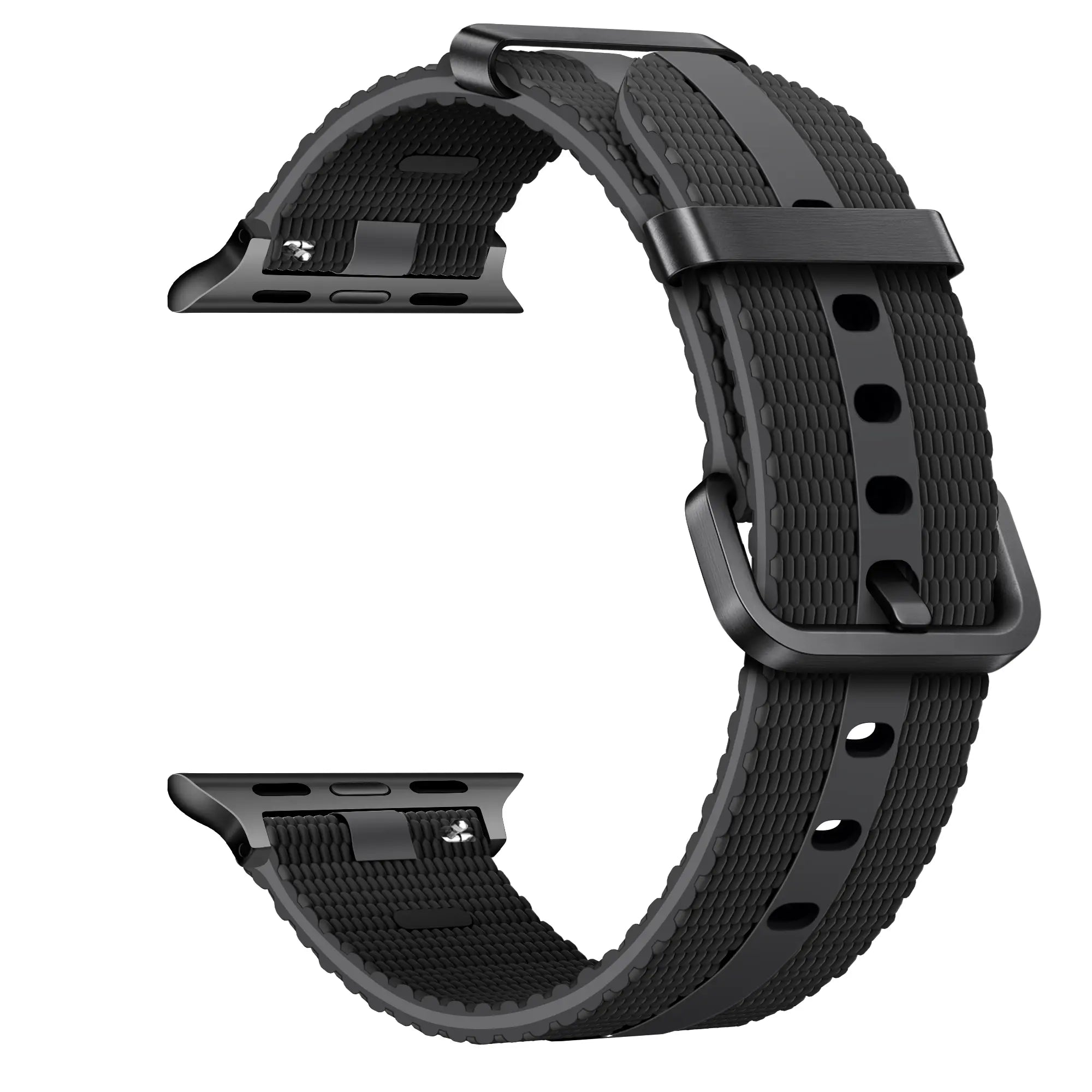 Apple Watch Silicone Active Strap (Black)