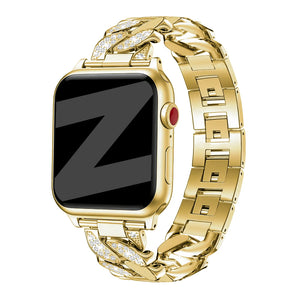apple watch diamond band gold
