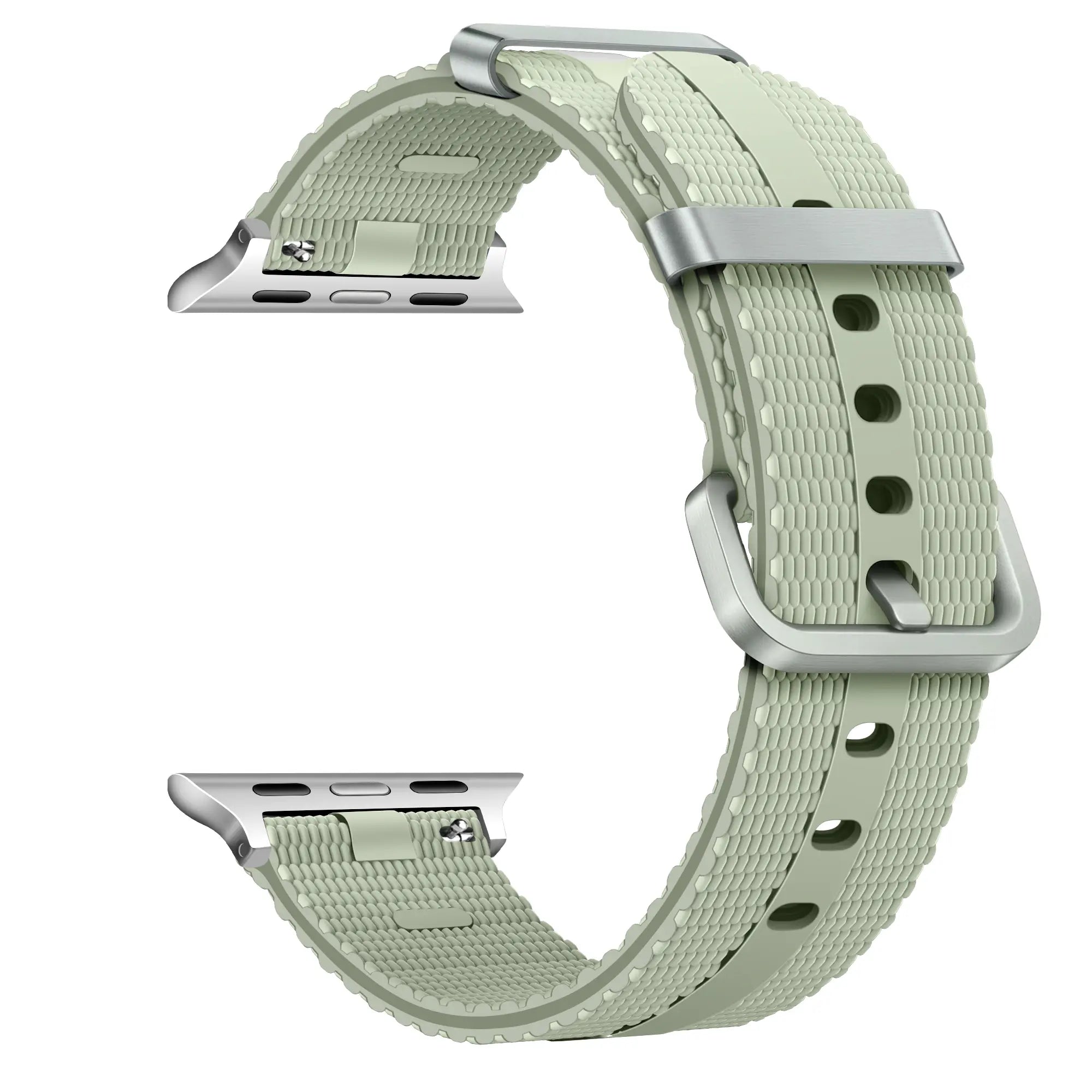 Apple Watch Silicone Active Strap (Light Green)