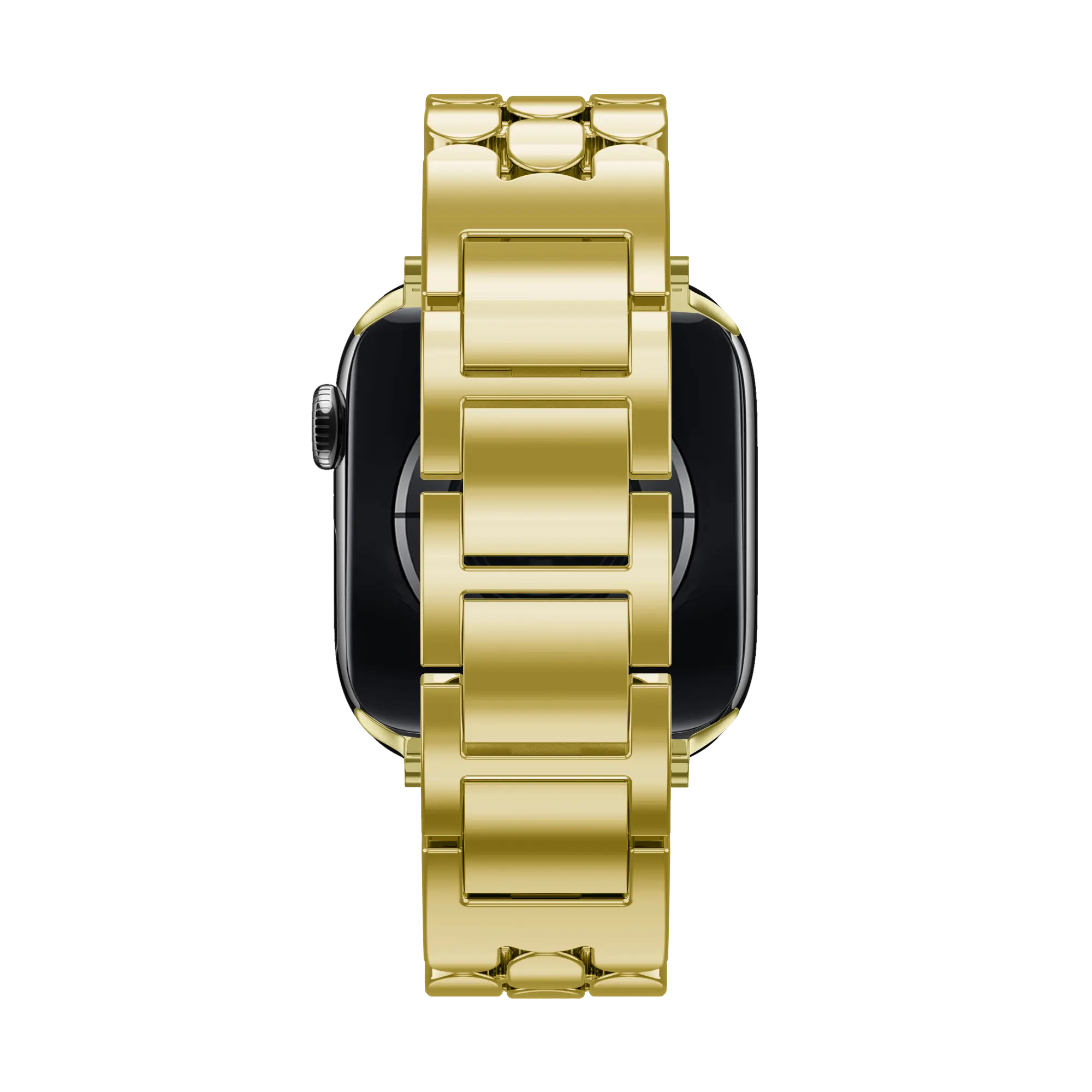 Bandz Apple Watch Steel Strap 'Oval' (Gold)