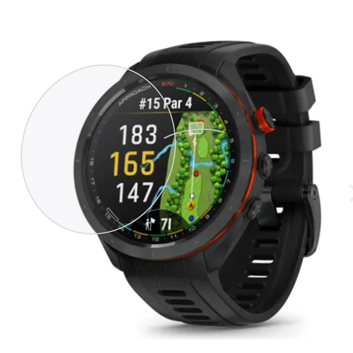 Garmin Approach S70 - 47mm Screen Protector (Glass)