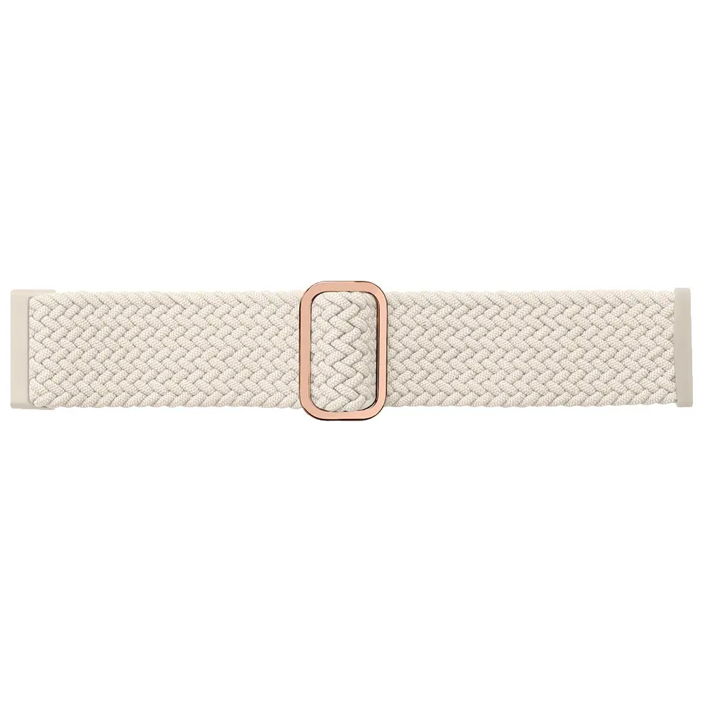 Fitbit Versa 3 Adjustable Woven Strap (Beige)