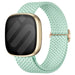 Fitbit Versa 3 Adjustable Woven Strap (Aqua)