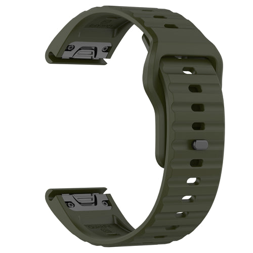 Garmin Instinct 2 Outdoor Silicone Strap (Army Green)