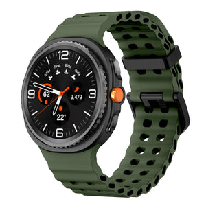 Samsung Galaxy Watch 8 - 44mm Ocean Strap (Army Green)