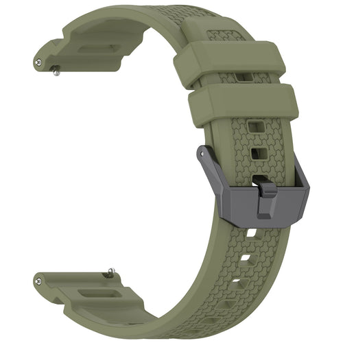 Coros Nomad Silicone Strap (Army Green)
